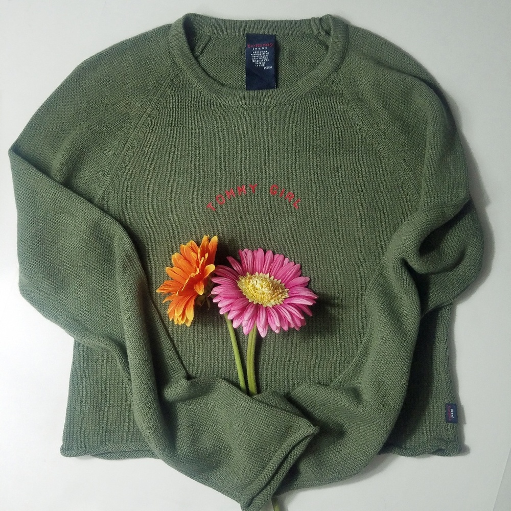 🍎TOMMY GIRL KNIT SWEATER